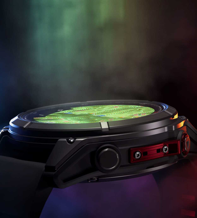 Часы Garmin Fenix 8 Pro — 51 мм MicroLED Sapphire Carbon Gray DLC Titanium Black / Pebble Gray