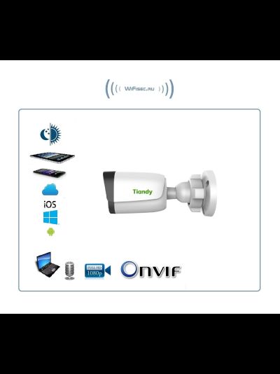 TC-C34QN I3EY2.8MM(4 мм)V5.0 уличная LAN IP камера с  фиксированными объективом, серия SPARK, 4Мп (EasyLivePlus)