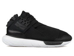 Adidas Y-3 Qasa черно-белые
