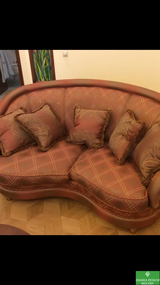 Перетяжка мягкой мебели
Садовая спасская улица 
☎8909-966-27-18