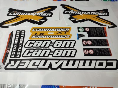 BRP can-am Commander XT limited заводские наклейки №820