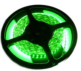 Светодиодная лента SWG SMD 3528, 60 LED/м, 4,8 Вт/м, 12В, IP20 Green