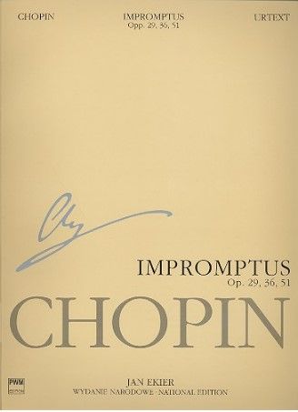 Chopin, Frédéric. Impromptus for piano. National Edition vol.3 A 3
