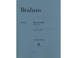 Brahms Piano Pieces Op. 76 Nos. 1-8