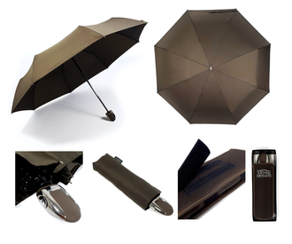 Зонт автомобильный DINIYA в подарочной упаковке, Цвет: Серый, Синий, Черный, Коричневый