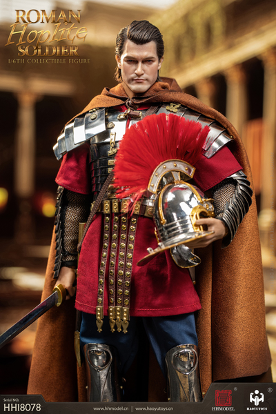 Римский легионер в медной броне - КОЛЛЕКЦИОННАЯ ФИГУРКА 1/6 scale Imperial Legion Hoplite (HH18078) - HHMODEL & HAOYUTOYS