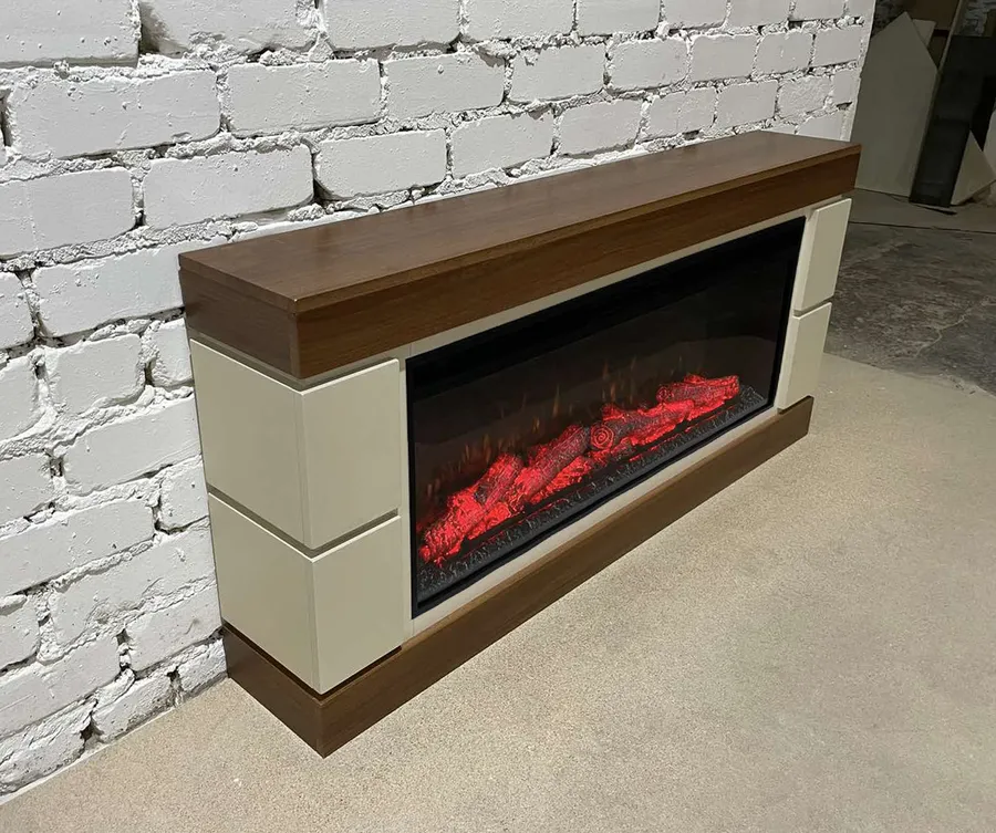 Линейный электрокамин Норман