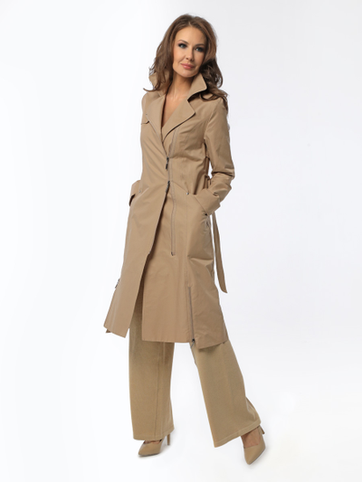 Плащ 22124-бежевый