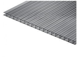 Поликарбонат 6мм 2,1*6м серый [49617]