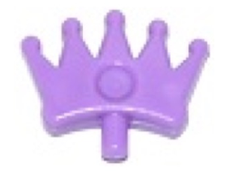 Friends Accessories Hair Decoration, Tiara with 5 Points and Pin, Medium Lavender (93080m / 6097073)