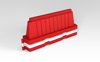 Водоналивной вставной дорожный блок 2000