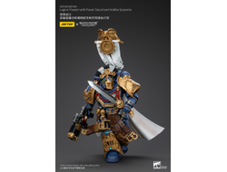 Претор Ультрамарин с силовым мечом (Warhammer Horus Heresy) - КОЛЛЕКЦИОННАЯ ФИГУРКА 1/18  Ultramarines Legion Praetor with Power Sword and Volkite Serpenta (JT00126) - JOYTOY