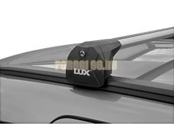 Багажник на крышу автомобиля LUX SCOUT серый для Chery Tiggo 7 PRO 2020-… на интегрированные рейлинги