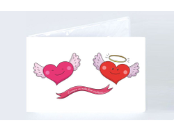 Обложка на зачетную книжку #6 на День влюблённых, 14 февраля