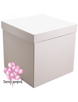 korobka-syurpriz-belaya-dlya-sharov, для шаров, купить Краснодар