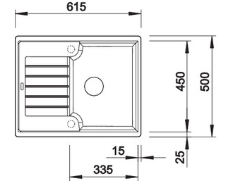 Мойка Blanco Zia 40S, 516923