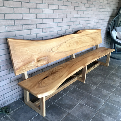 скамья, скамейка, скамейка для веранды, скамейка для дачи, скамья из слэба, лавка, лавка из массива