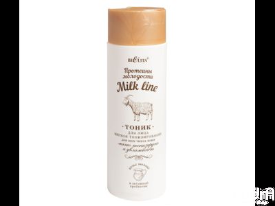 Тоник для лица Milk Line Bielita Протеины молодости | Белита тоник мягкое тонизирование и увлажнение