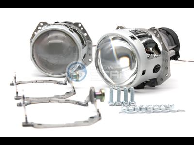 Комплект Hella 3R с рамками для замены штатных ксеноновых линз автомобиля Renault Laguna 3 (2007 - 2015 г.в.) с адаптивными фарами (AFS)