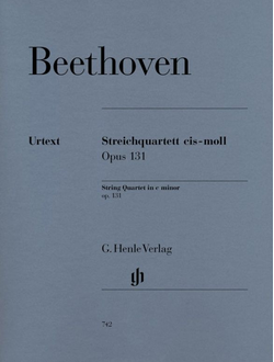 Ludwig van Beethoven String Quartet c sharp minor op. 131