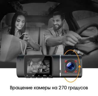 Автомобильный видеорегистратор TDS TS-CAR08 / Видео регистратор в машину, автотовары / Аксессуары для автомобиля