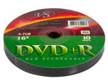 4607147620328	Диск DVD+R VS 4.7GB 16x Shrink  (10шт).