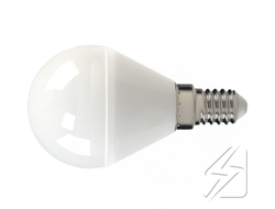 LED-лампа с цоколем Е14 шарик  G45  220V  7W 2700к