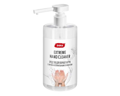SHIMA EXTREME HAND CLEANER GEL Средство для обработки рук с антибактериальным эффектом 500 мл.