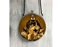 Сумка круглая Бенди и Чернильная машина №2