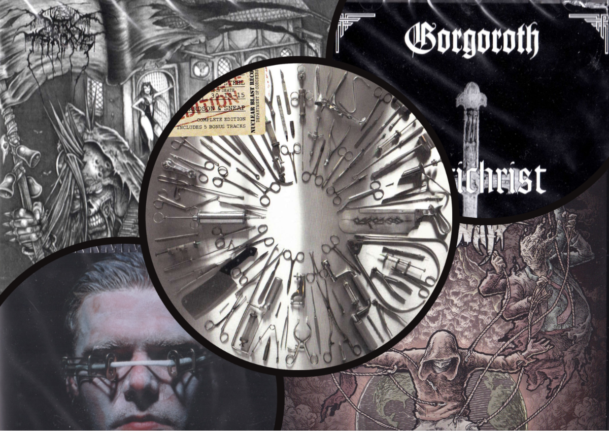 Carcass, Darkthrone, Rammstein, Walking Dead On Broadway, Gorgoroth
