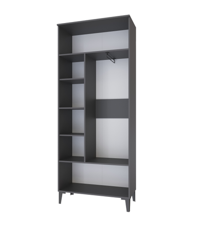 Прихожая Толедо модульная графит (Домани)