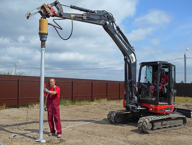 Заказать установку винтовых свай в Симферополе - «Сваи-Крым»