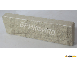 Облицовочная плитка "Дикий камень". Белый. Кирпичный завод Брик Филд