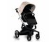 Коляска 3в1 ibebe i-stop Экокожа Beige, CHROME рама