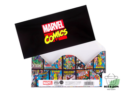 Конверт для денег, 16.5 х 8 см "Комикс", Мстители