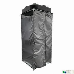 Кабина душевая дачная Rostok серая