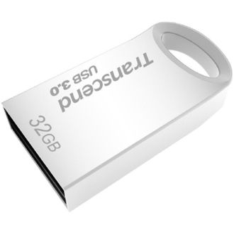 Флеш-память Transcend JetFlash 710, 32Gb, USB 3.1 G1, серебряный, TS32GJF710S