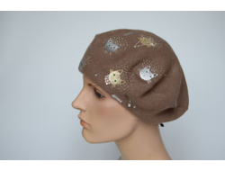 Берет Vizio 6438 BL коричневый