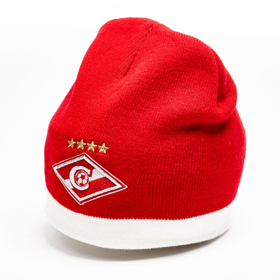Шапка ФК СПАРТАК красно-белая 93501