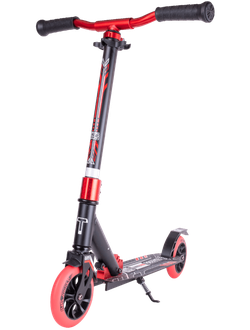 Самокат TechTeam JOGGER 145 black/red 2022