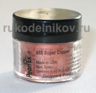 Pearl Ex, super copper 655, вес-3 гр.