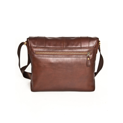 Кожаная мужская сумка Madruzzo Premium brown (арт. 
5068-53)