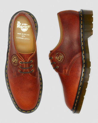 Ботинки Dr. Martens 1461 Classic Oil Leather оранжевые