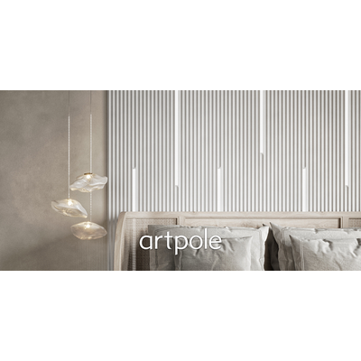 Гипсовая панель PALLADA + LED артикул M-0062