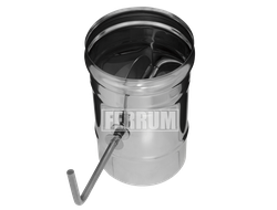 Шибер (430/0,5 мм) D 100 Ferrum