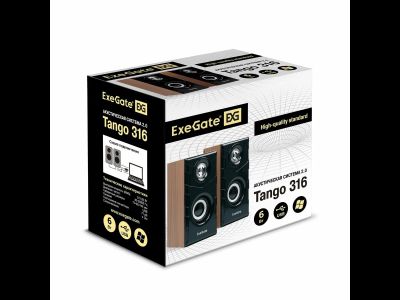 Акустическая система 2.0 Exegate Tango 316 EX289694RUS