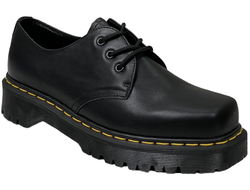 Dr Martens 1461 Bex Smooth Leather Square Oxford Black