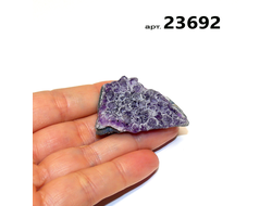 Аметист натуральный (щетка) Бразилия арт.23692: 17,1г - 41*28*13мм