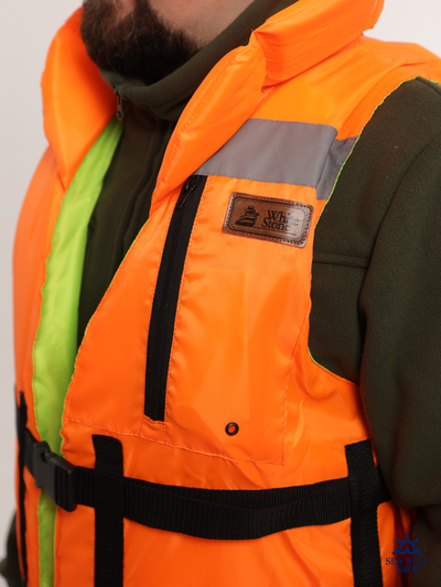 Жилет спасательный до 130кг БК "Каскад" ГОСТ