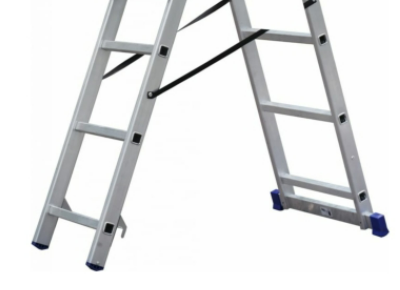 Лестница алюминиевая трёхсекционная 10 ступеней SMARTY/SN011-310